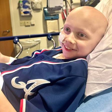 Noah is a champ. An amazing 11-year-old who's been battling CNS  Neuroblastoma-FOXR2 for almost a year. A diagnosis that's severely affected  his vision, and has also meant multiple surgeries and treatments. Great
