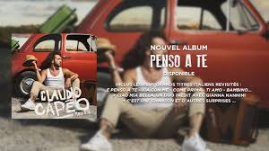 Claudio Capeo Home Facebook Très fier de pouvoir vous révéler la pochette de mon nouvel album penso a te qui sortira le 27.11 ! claudio capeo home facebook