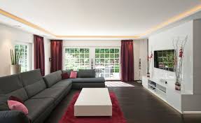 Abgehangte Decken Und Vorhange Beleuchtung Wohnzimmer Decke Wohnen Wohnzimmer Decke