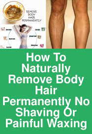 Learn how to get rid of facial hair naturally at home. How To Naturally Remove Body Hair Permanently No Shaving Or Painful Waxing Unwanted Hair Body Hair Removal Remove Body Hair Permanently Unwanted Hair Removal