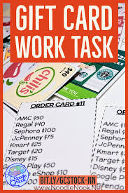 Vocational Training With Gift Cards Fun Work Station For Sped Special Education Visual Schedule Life Skills Lessons Life Skills Special Education