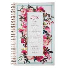 This week's page in my free adult coloring pages series is 1 corinthians 13:13. Love Is Wirebound Notebook I Corinthians 13 4 7