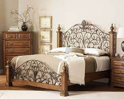 wood and metal bed by coaster furniture yatak basliklari yatak mobilya