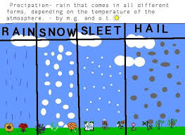 Types Of Precipitation School Ideas First Grade Science Elementary Science Fourth Grade Science