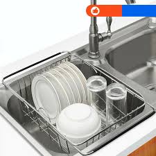 This is made by the highest quality stainless steel. Kitchen Sink Dish Rack Off 69