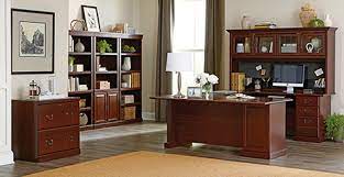For luxurious elegance in a desk, look to the sauder heritage hill executive office desk. Heritage Hill Collection File Cabinet Home Office Desk With Bookshelves And More Sauder Woodworking