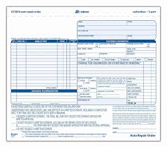 Auto Repair Estimate Form Pdf Unique Adams Auto Repair Order Forms 8 5 X 7 44 Inch 3 Part Automotive Repair Auto Repair Mechanic Shop