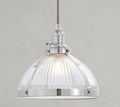 8 rustic pendant lighting ideas to add flair to your kitchen by lyndsay lee june 29, 2021 as the heart of the home, a kitchen needs pendant lights not to just deliver dramatic decorative impact, Industrial Ribbed Glass Cord Pendant Pottery Barn