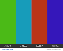 Looking for color schemes for your graphic, web, or ui design? Tetradic Colors Scheme Kelly Green Color 4cbb17 Hex Hex Rgb Codes