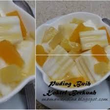 Quarter (0.25 servings) half (0.5 servings) default (1 serving) double (2 servings) triple (3 servings). Puding Buih Koktel Berkuah By Madihaa Aka Ratna