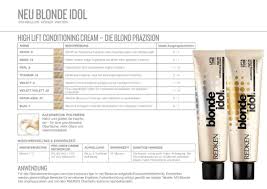 Redken Blonde Idol Hi Lift Cream Haircolor Professional