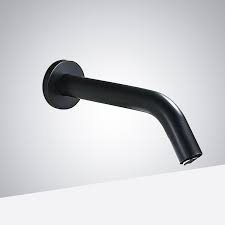 Vigo lenox cfiber wall mount bathroom faucet in matte black. Shop Brio Wall Mount Commercial Sensor Faucets Oil Rubbed Bronze Finish At Bathselect Wall Mount Telephone Faucet Wall Mount Sensor Bronze Wall Mount Toothbrush Holder Vibrant Brushed Bronze