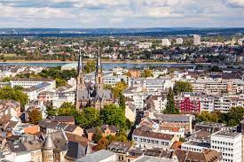 Antenne Von Bonn, Die Ehemalige Hauptstadt Von Deutschland Stockfoto - Bild  von wohn, europa: 92317956