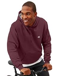 Black And Red Champion Hoodie Champion Men S Solid Pullover Eco Fleece Hoodie Sweatshirt Dark Red 2xl Champion Hoodie Mens Fleece Hoodie Red Hoodie Men Hoodies