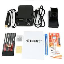 Truart Stage 2 Single Pen Professional Woodburning Detailer 60w Tool With Digital Temperature Control 20 T Wood Burning Kits Wood Burning Amazon Deals Shopping