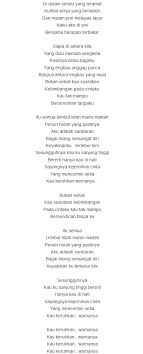 Select the following files that you wish to download or play stream, if you do not find them, please search only for artist, song, video title. Song Lyrics Pict Ziana Zain Madah Berhelah Lyrics