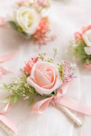 Just love coral for weddings! Coral Wedding Boutonnieres Set Of 6 In 2020 Boutonniere Wedding Small Wedding Bouquets Coral Wedding