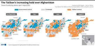 We are talking about the city of aybak, the administrative center of the samangan region, which is located in the north of afghanistan. Afp News Agency On Twitter The Taliban S Increasing Hold Over Afghanistan Afpgraphics Map Showing Parts Of Afghanistan Under Government Control And Territories Under The Influence Of The Taliban From April Till August