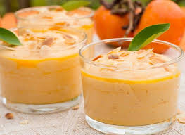 Recette De Mousse De Kakis Au Mascarpone Et Au Cointreau Recette Recette Kaki Recettes De Mousse Recette Dessert