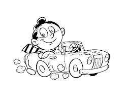 You can use our amazing online tool to color and edit the following convertible coloring pages. Man In Convertible Coloring Page Coloringcrew Com