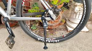 This is just a quick little tutorial showing how to install a kickstand on a bicycle.the kickstand i used is a greenfield stabalizer kickstand, which i purch. Bell Rear Mounted Adjustable Bike Kickstand Test Youtube