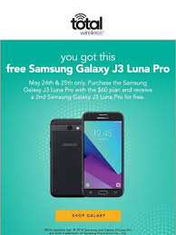 Insert sim card from a source different than your original service provider. Total Wireless Samsung Galaxy J3 Luna Pro Online