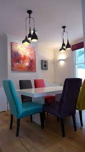 If you live a colorful life, then this top 5 most colorful dining chairs we want to share with you. Dining Rooms Style Within Colored Dining Chairs Dining Room Style Velvet Dining Chairs
