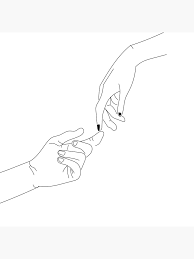 Touching Hands Reaching Out Art Print By Baissane Hands Reaching Out Line Art Drawings Hand Art