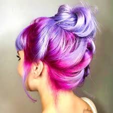 16 Best Crazy Hair Color Ideas To Look Fabulous All Day Fash Mermaid Hair Color Hair Color Pastel Purple Ombre Hair
