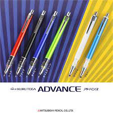 Uni Mechanical Pencil, Kuru Toga Advance, 0.5mm, Black (M55591P.24) :  Amazon.in: Home & Kitchen