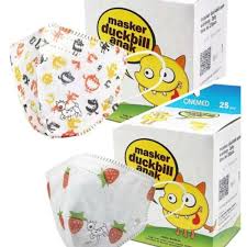Untuk itu banyak orang mencoba mencari alternatif lain. Jual One Med Masker Duckbill Anak Kartun Online April 2021 Blibli