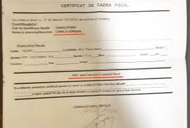 Certificatul de cazier judiciar pentru persoane juridice. Sectia 21 Politie Program Cazier Crimsonbicycle