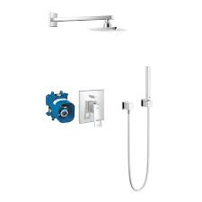 Grohe mischbatterie unterputz badewanneshoweroff chrom duscharmatur regendusche. Grohe Rapido E Unterputz Universal Einhandmischer Grohe