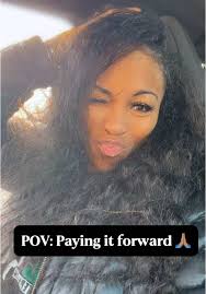 Out here in these streets being a BLESSING!! 🙌🏽 I love the spirit of  Christmas! 🎄✨☕️ I promised God that as he blessed me, I’d bless others.  That’s the quickest way to stay blessed! 😉 #AmethystSings ...