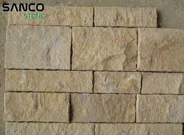 Split face stone tiles are the desired solution for transforming interior and exterior walls, creating a truly unique feature. Classic Cream Limestone Split Face Flag Stone For Wall Sanco Stone åœ£ç‚çŸ³ä¸š
