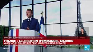 L'allocution d'emmanuel macron critiquée par l'opposition. Dufidaqkrjej2m