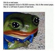 Résultat de recherche d'images pour "pope pepe"