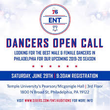 The season will resume on july 30, with what the league. 2019 Nba Philadelphia 76ers Dance Team Auditions Info