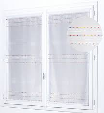Rideau largeur 45 cm castorama. Paire De Vitrage Kili 45 X 140 Cm Castorama