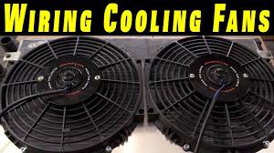 You can view the wiring diagram on their website before you purchase the kit to make sure it will work for you. How To Wire Electric Cooling Fans With Crimp Connections Youtube