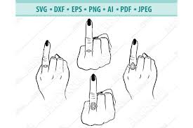 Download Wedding Finger Svg Engagement Ring Svg Ring Png Dxf Eps 1004518 Cut Files Design Bundles
