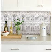 Inhome Ornamental Tin White Peel Stick Backsplash Tiles Walmart Com In 2020 Peel Stick Backsplash Peel N Stick Backsplash Tile Backsplash