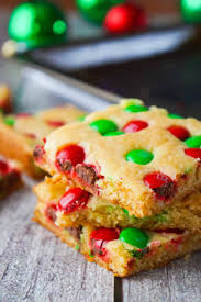 Make an easy christmas dessert and have more time to enjoy with your party guests. Christmas Cookie Bars This Is Not Diet Food