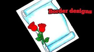Flowers Border Designs On Paper Border Designs Cute766 This tutorial helps show you how to make amazing artwork on wood surfaces and furniture. flowers border designs on paper border