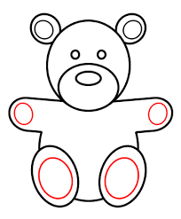 How To Draw A Teddy Bear Art Drawings For Kids Drawing For Kids Bear Drawing