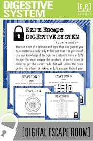 Students Will Have A Blast With This Digestive System Digital Escape Room Students Will Use Their Kno Muscular System Escape Room Skeletal And Muscular System