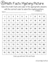 Valentines Day Mystery Pictures Hundreds Chart Addition Practice