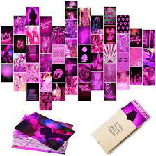 Amazon Com Pink Neon Wall Collage Kit Aesthetic Pictures Aesthetic Room Decor Bedroom Decor For Teen Girls Wall Collage Kit Vsco Room Decor Photo Wall Aesthetic Posters Collage Kit 50 Set 4x6 Inch