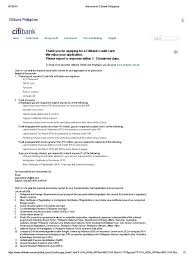 Effective from september 1, 2015,citibank credit cards will be collectively named as citi ® credit cards. Citibank Philippines Credit Card Application Requirements Identity Document Travel Visa