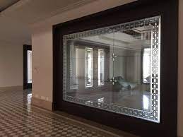 The living room, dining room, and bathroom. Transparent Living Room Glass Partition For Home Rs 1650 Square Feet Id 22714331791